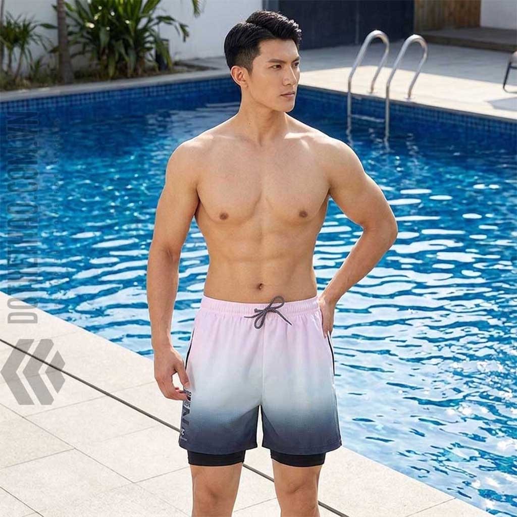 Quần bơi 2 lớp cao cấp  - Ảnh 1