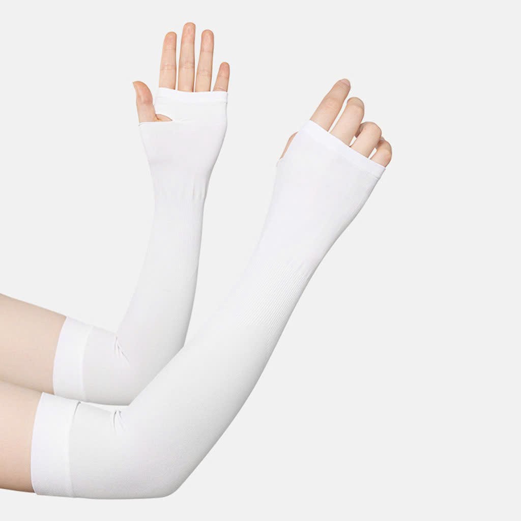 Ống Tay Chống Nắng Lụa Lạnh UV Cao Cấp - Ảnh 3