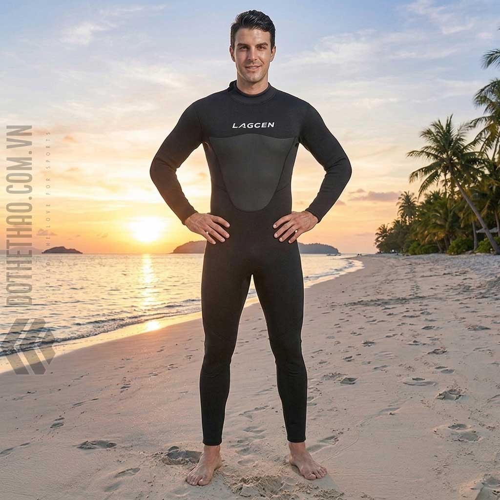 Đồ bơi liền thân giữ nhiệt Westsuit 2.5mm - Ảnh 0