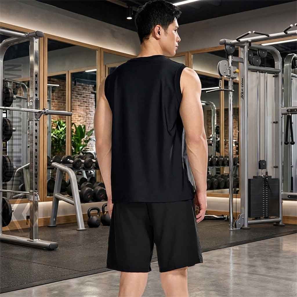 Set đồ tập gym nam cao cấp - Ảnh 1